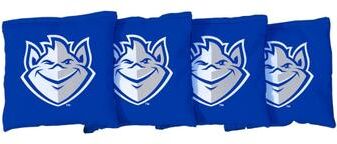 Skip's Garage Saint Louis University Billikens Blue Cornhole Bags