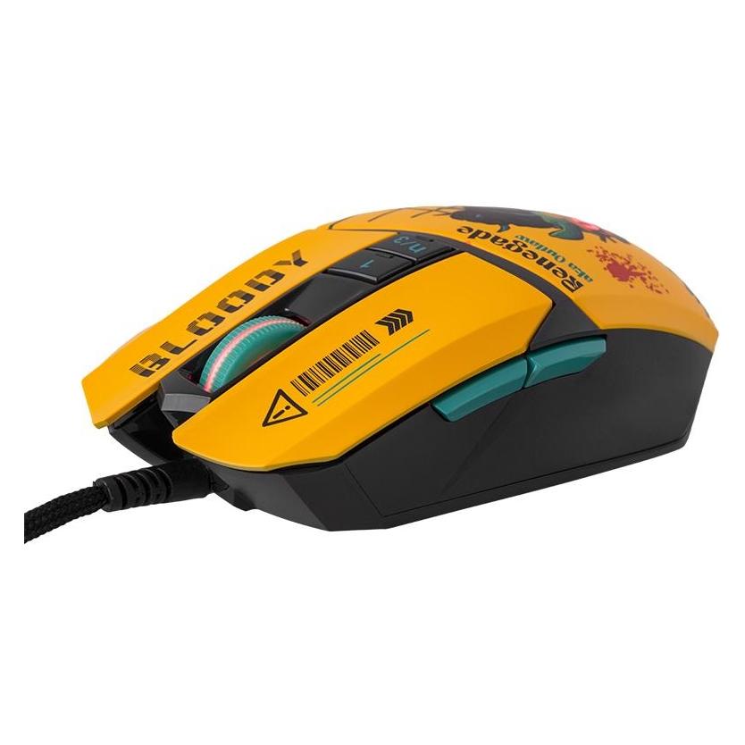 A4Tech Mysz BLOODY W63 Max RENEGADE Sunset USB Activated (Kabelgebunden) (A4TMYS47620)