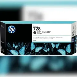 hp Tintenpatrone 728 mattschwarz 300ml für DesignJet T830 MFP