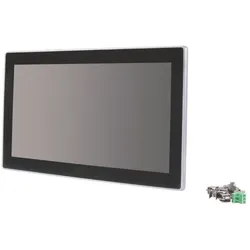 Eaton 191076 Bedienpanel mit SPS als SWD-Koordinator, 24VDC, 15, 6-Zoll-PCT-Widescreen Display, 1366x768 Pixel, 2xEthernet, 1xRS232, 1xRS485, 1xCAN