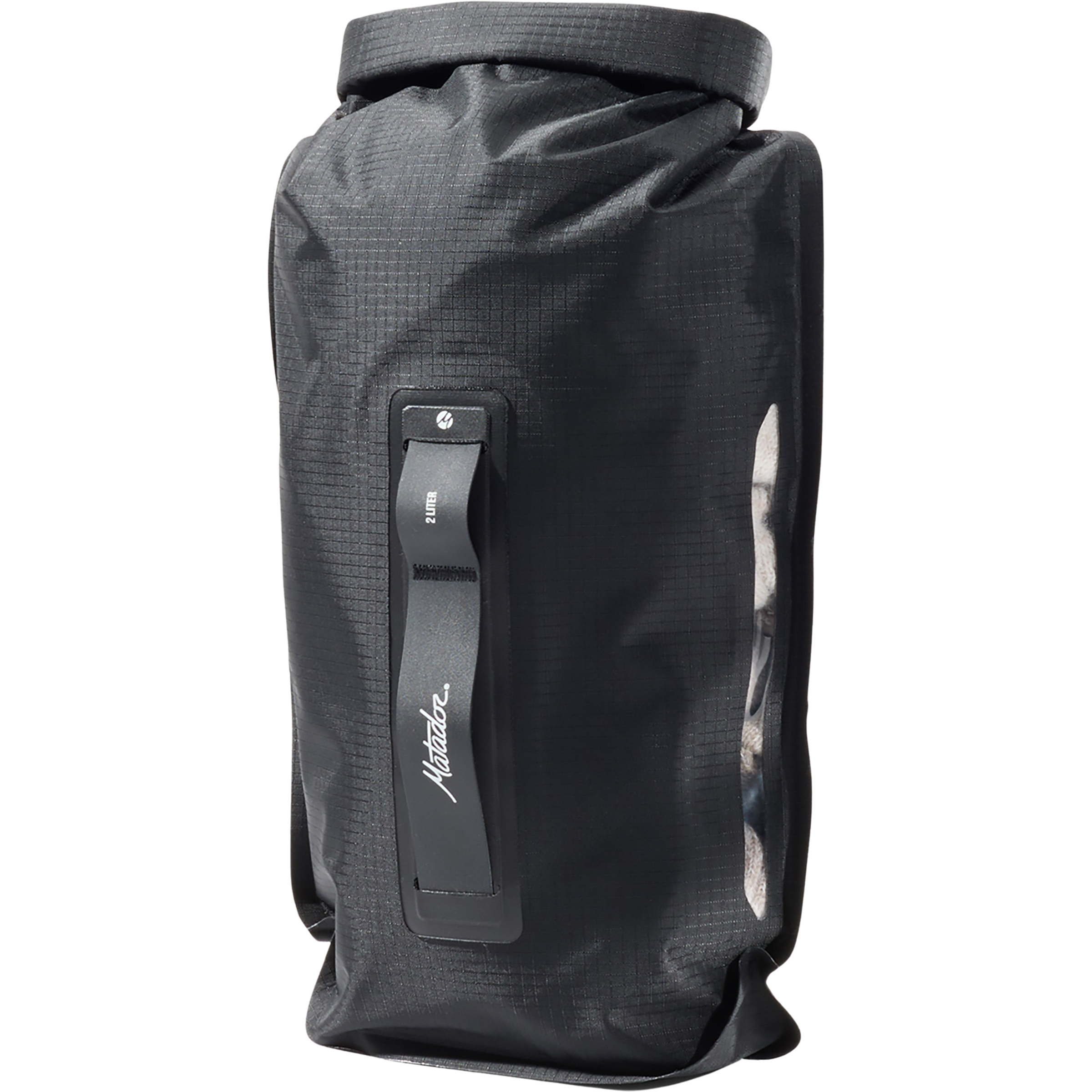 Matador Flatpak 2L V2 Dry Packsack Packsäcke schwarz Größe 2L Trekking Wasserdicht