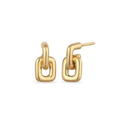 Paar Ohrstecker ELLI "Ohrringe Ohrstecker 925 Sterling Silber" Gr. 13, gold, Ohrringe, Damen, 13, Silber 925 (Sterlingsilber)