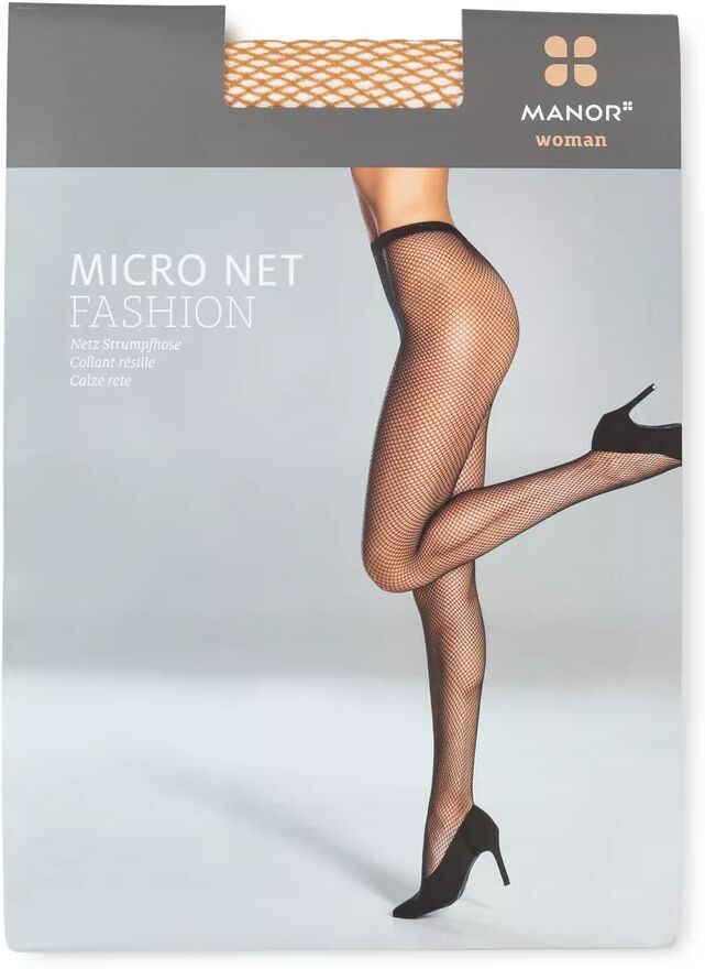 Manor Woman - Netzstrumpfhose, für Damen, Nude, Größe I-II