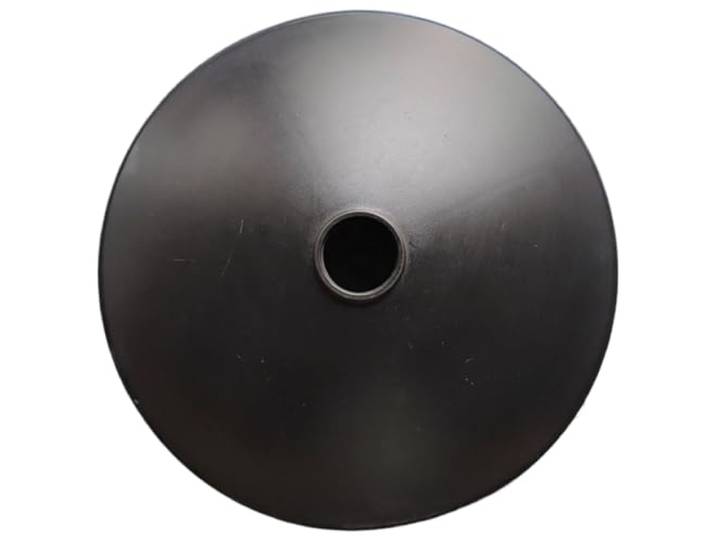 TusaMer Batstool Base, 40,6 cm Barhocker-Teile, schwarze Barhocker-Ersatzteile, stabiles Kunststoff-Bathocker-Zubehör für Club, Drehhocker-Ersatz