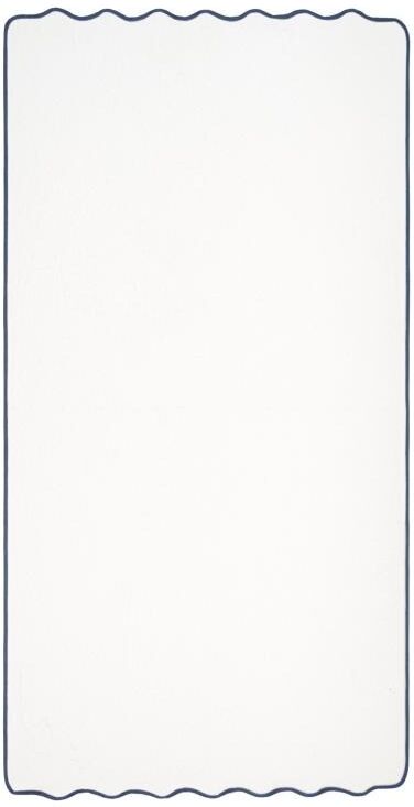 Graccioza Toalla de Playa Verona .  (95 x 200 cm) Blanco / Azul
