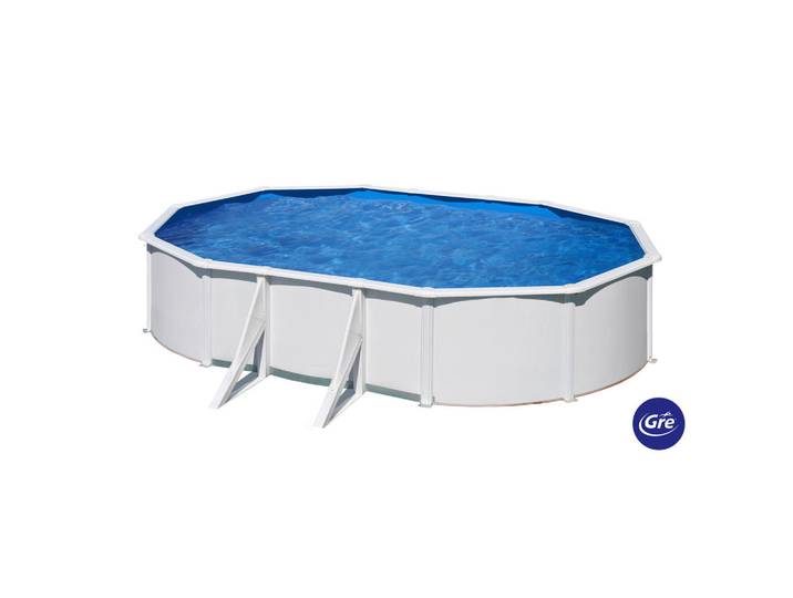 Gre Pool-Set 2024, Weiß, Metall, 300x120x500 cm, Freizeit & Co, Pools & Wasserspaß, Pools, Stahlwandpools