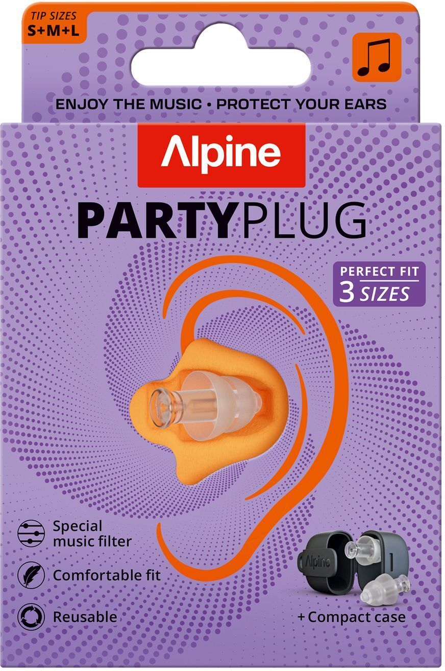 Alpine Party Plug Bouchons d' Oreilles Transparents