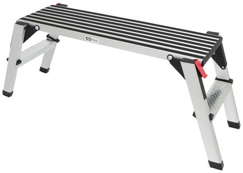 KS Tools 800.0960 Aluminium Arbeitsplattform klappbar Schwarz-Silber 7300 g