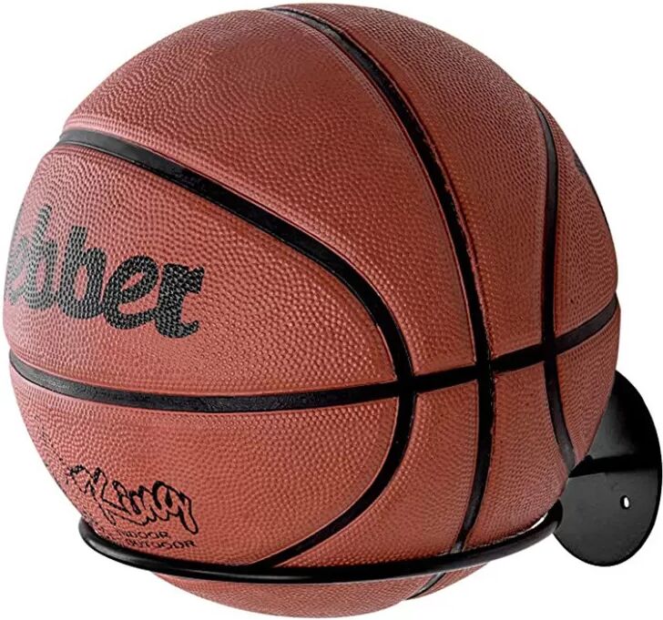 INF Support de basket-ball léger, support mural pour balle Le noir