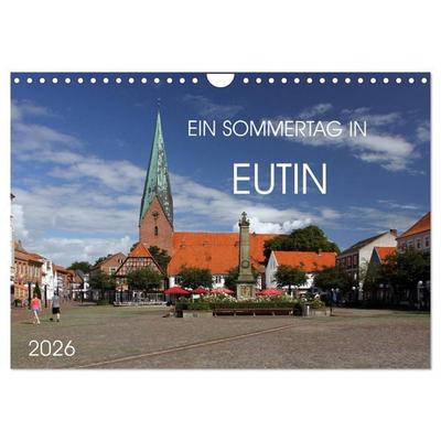 Ein Sommertag in Eutin (Wandkalender 2026 DIN A4 quer), CALVENDO Monatskalender