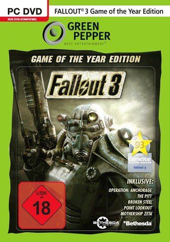 Bethesda - Fallout 3 - Game of the Year Edition [Green Pepper] - [PC] - Preis vom 11.10.2026 03:10:56 h