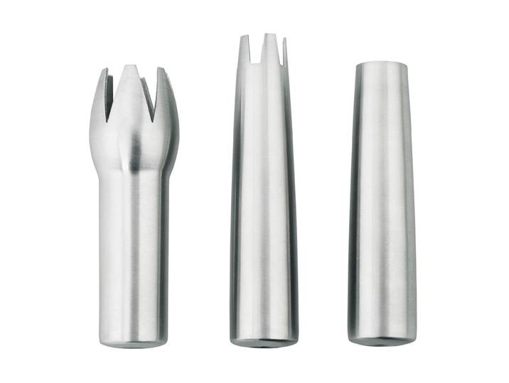 Spritzbeutel Kisag Set 3-teilig , silber (silberfarben), Spritzbeutel, Spritzbeutel