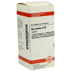 NUX Vomica D 30 Tabletten 80 St