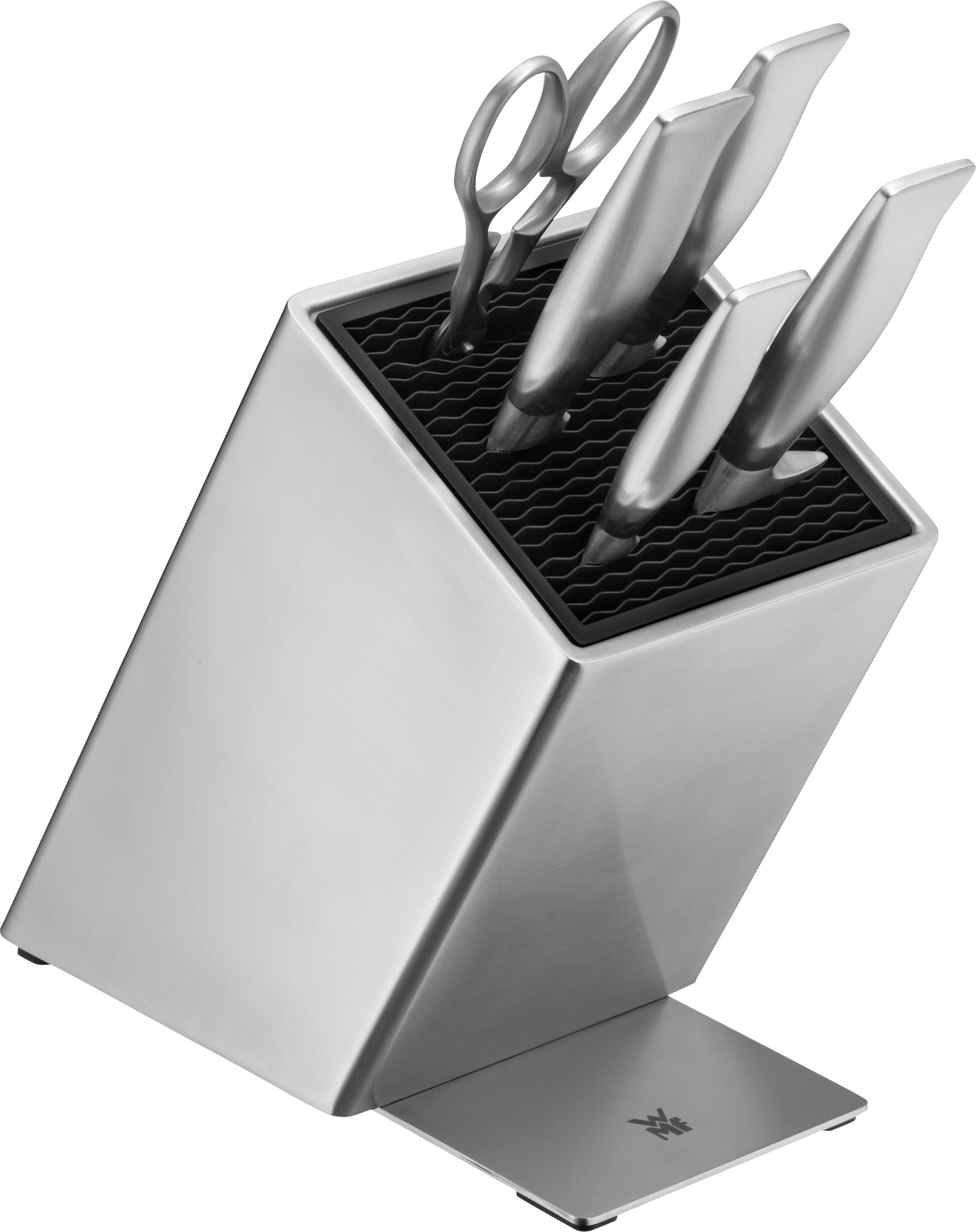 WMF Grand Gourmet 18.8211.9992, Messer-Block/Besteck-Set, Stahl, Edelstahl, Edelstahl, Edelstahl, Edelstahl