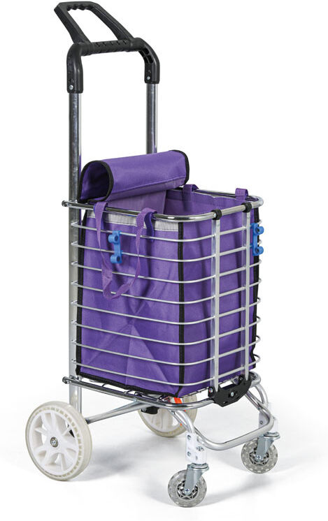 B2B Partner Zusammenklappbarer Einkaufswagen, Kapazität 30 kg