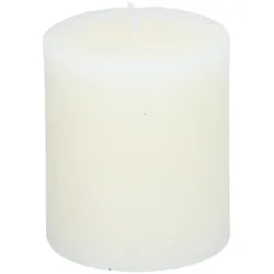 Arti Casa, Kerzen, Rustikale Kerze Ø7xh8cm Creme