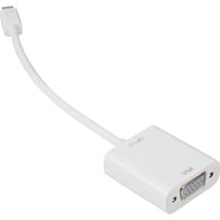 mini-DisplayPort 1.2 auf VGA-Adapter weiß, 15 cm