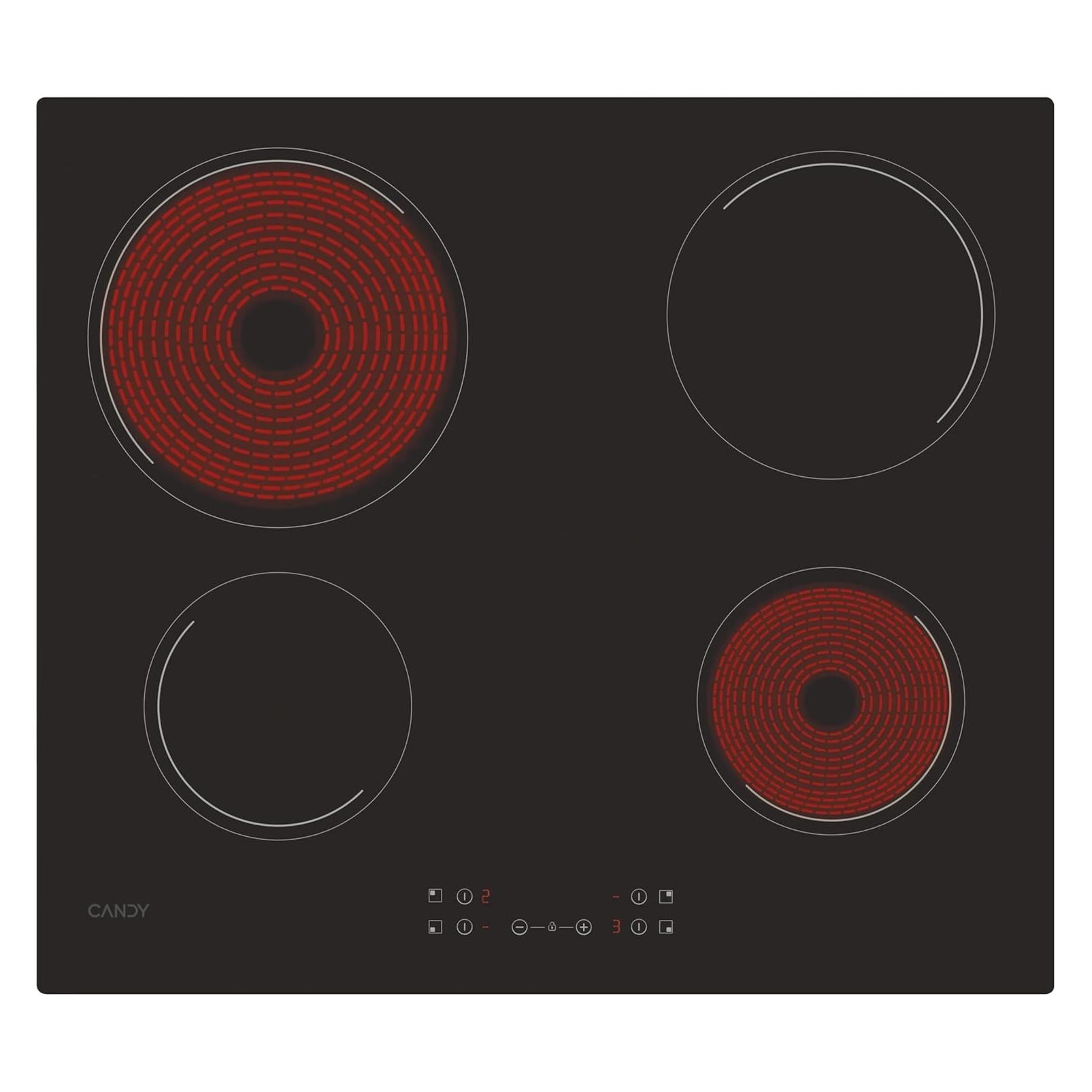 Candy CH64CCB/4U2 (59 cm, Elektrokochfeld) (CH64CCB4U2)