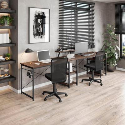 Techni Mobili Mesh Task Office Chair, Black