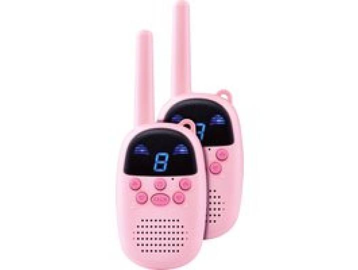 LUPILU® Set de talkies-walkies pour enfants (rose)