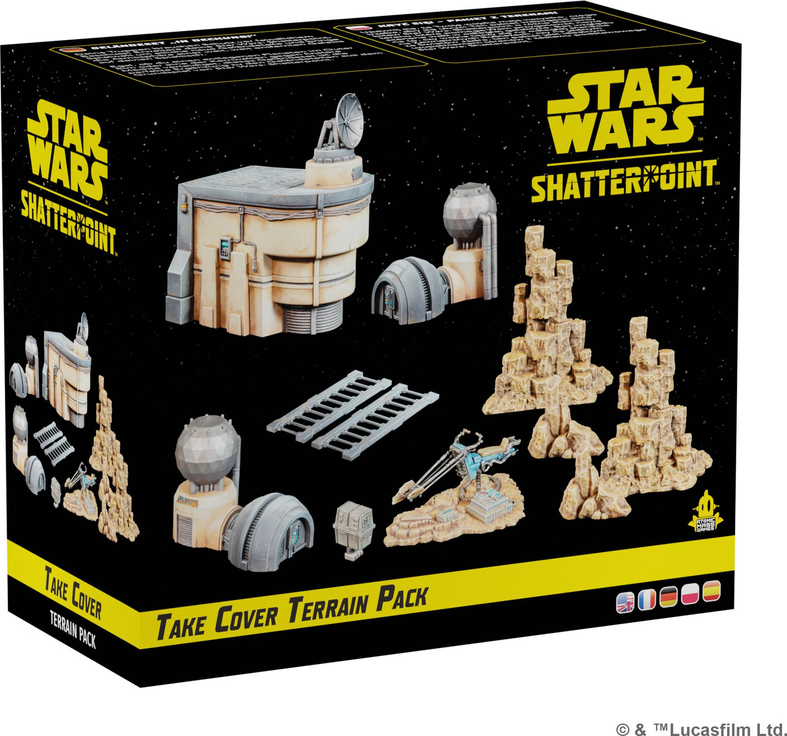 Star Wars Shatterpoint Pakket met terreindekking voor de grond