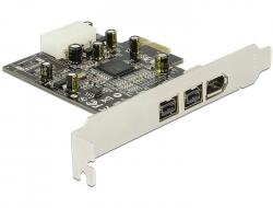 Delock PCI Express card FireWire A / B - Videoaufnahmeadapte 89153