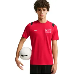 NIKE TFF Türkei Academy Pro Dri-FIT Trainingsshirt 2026 Herren 614 - sport red/black/white M