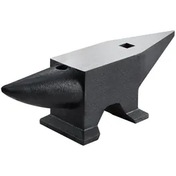 VEVOR Schmiedeamboss 60kgAmboss 67x18,5x21.5cm Amboss Werkzeuge mit Rund- und Flachhorn Schmiede Zubehör Ideal für Heimwerker und Bastler zum Nieten Abflachen Schmieden Formen von Metall
