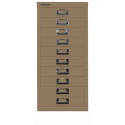 Bisley MultiDrawerTM |DIN A4, 10 Schubladen - 668 coffee