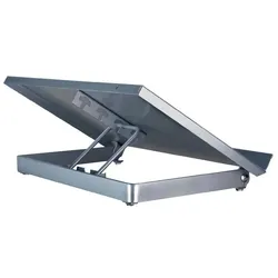 Twinco, Schreibtisch Accessoire, Konzepthalter B350xT247xH60mm Metall silber verstellbarer Sichtabstand