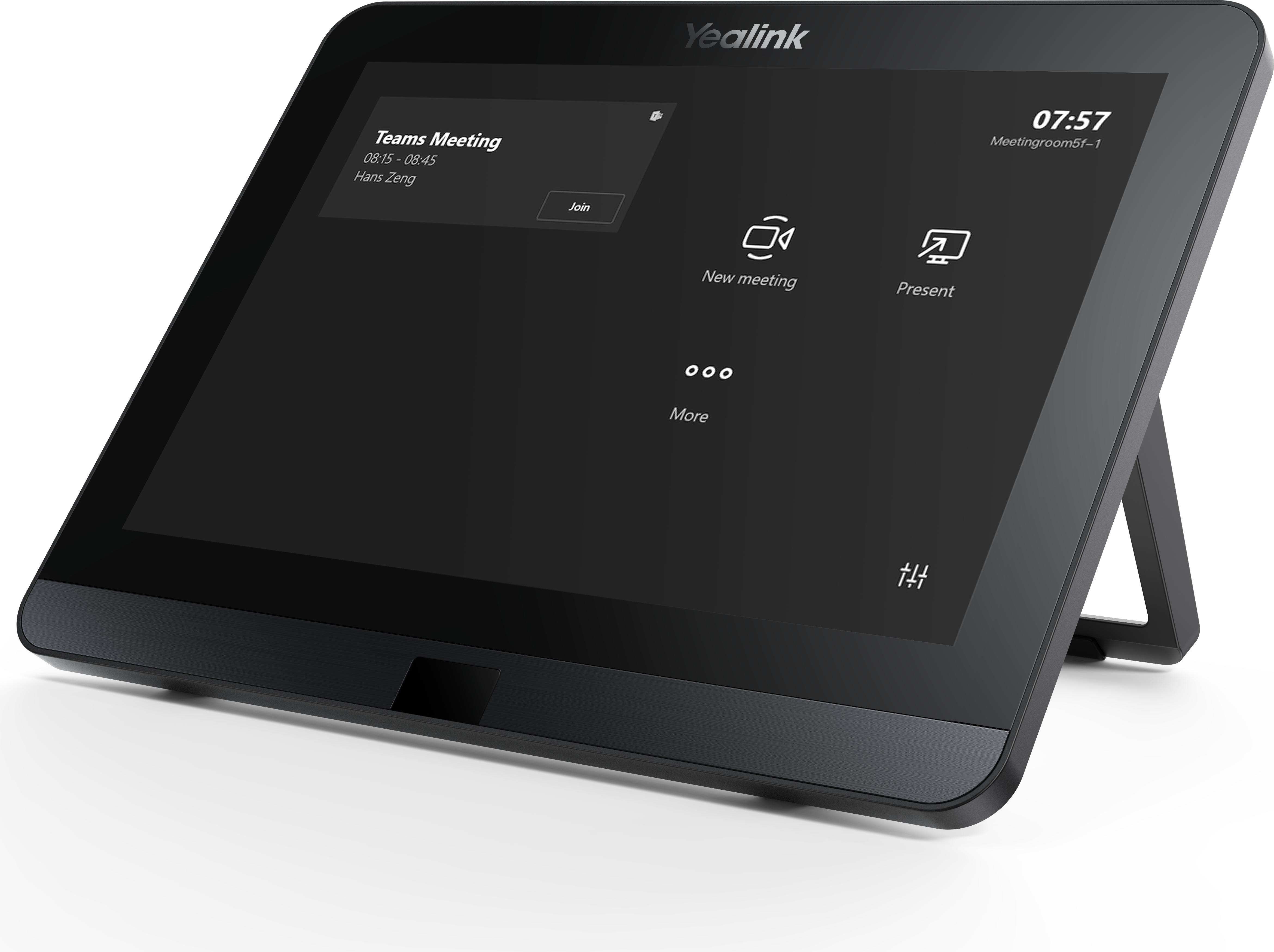 Yealink MTouch E2, Yealink, Schwarz, Grau, 20,3 cm (8"), 1280 x 800 Pixel, 202 mm, 151 mm