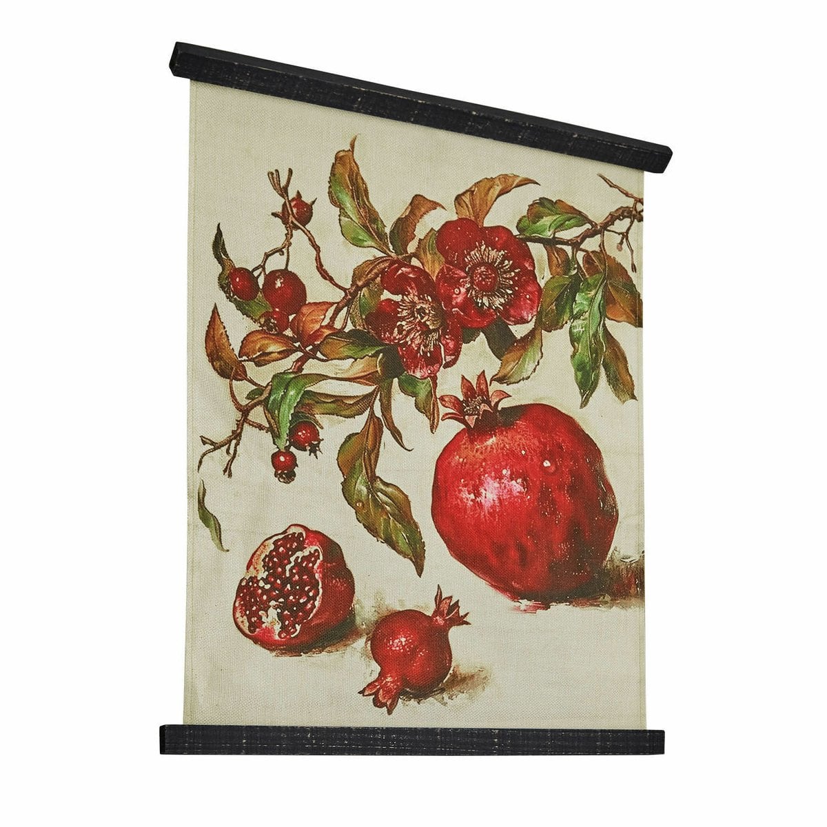 LOBERON Karidah Canvas Schilderij met Bontmotief