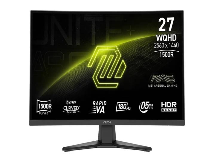 Ecran PC gamer incurvé 27'' MAG 275CQF E18 MSI