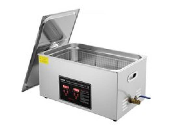 VEVOR Ultrasoon reiniger Ultrasoon reinigingsapparaat voor roestvrij staal 480 W, 22 L Ultrasoon reinigingsapparaat met digitaal display 0-30 min, ultrasoon reinigen van sieraden, brillen, horloges etc.