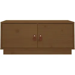 vidaXL Couchtisch Honigbraun 80x50x35 cm Massivholz Kiefer