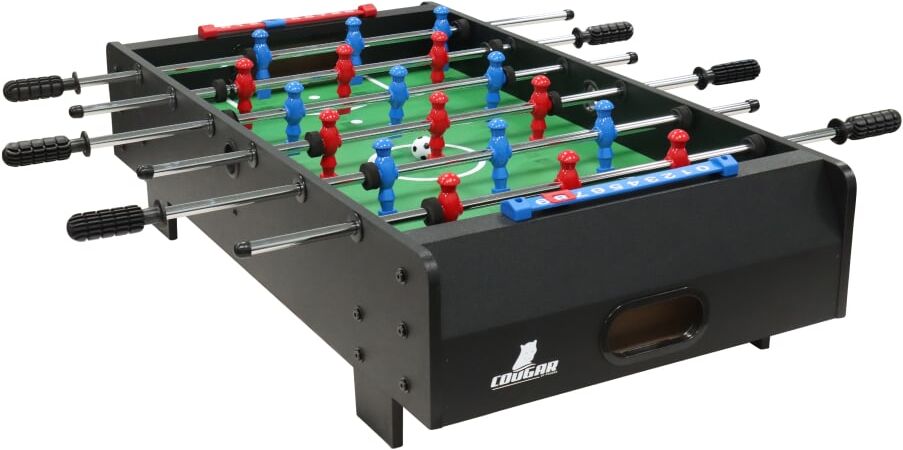 Cougar Mini futbolín, 94 x 50,5 x 24 cm, negro