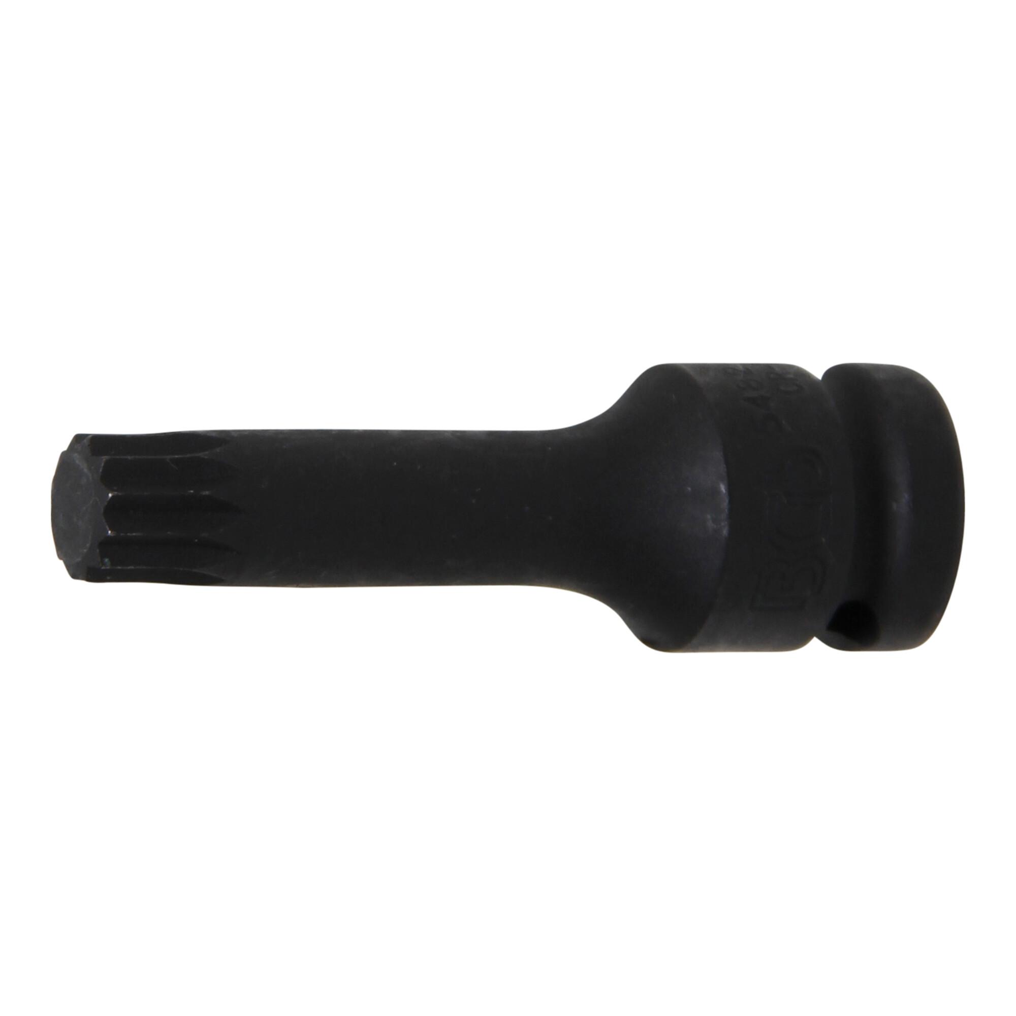 BGS Kraft-Bit-Einsatz 5482-M14, Antrieb Innenvierkant 12,5 mm (1/2"), Innenvielzahn (für XZN) M14 ; BGS technic)