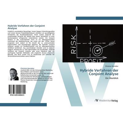 Hybride Verfahren der Conjoint Analyse, Taschenbuch von Christian Horneber, AV Akademikerverlag, 978-3-639-44064-5