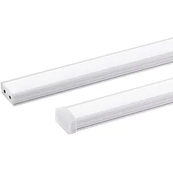 SIGOR LED Lichtschiene LUXI LINK, 24V DC, dimmbar, weiß, 15cm, 3W 3000K 180lm 100° SIG-4010201