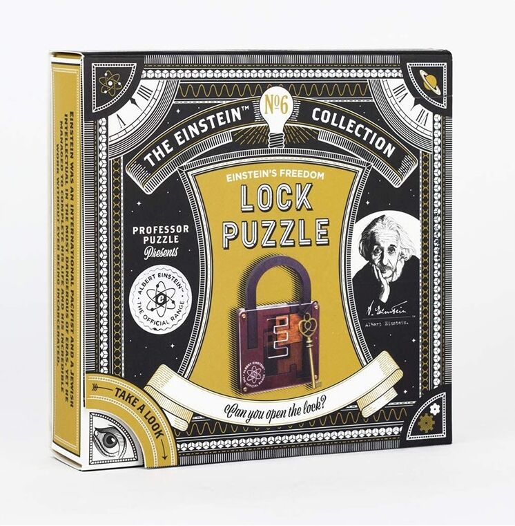 Professor Puzzle The Einstein Collection N°6 - Lock Puzzle