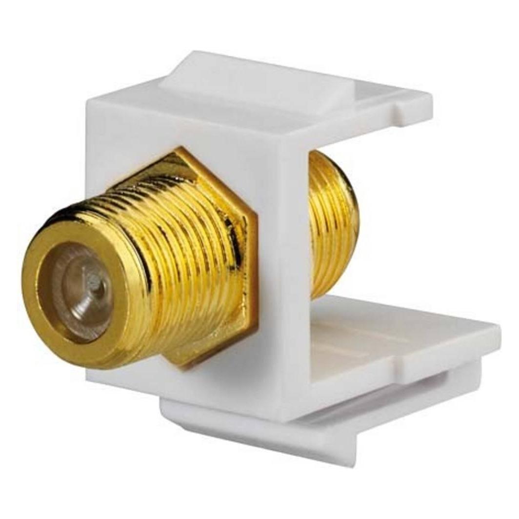 Rutenbeck Kommunikationsadapter KMK-BNC-F sw (Keystone Modul) (17000660)
