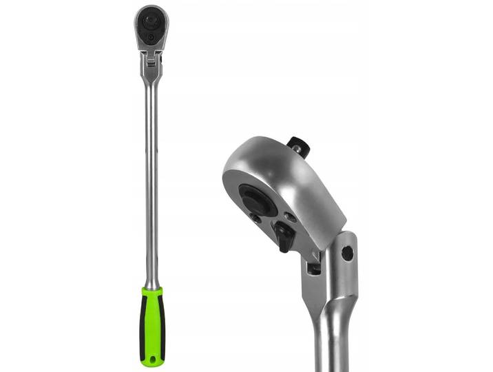 Clé à douille JBM\, 1/4 de pouce\, longueur 305 mm\, 72 dents
