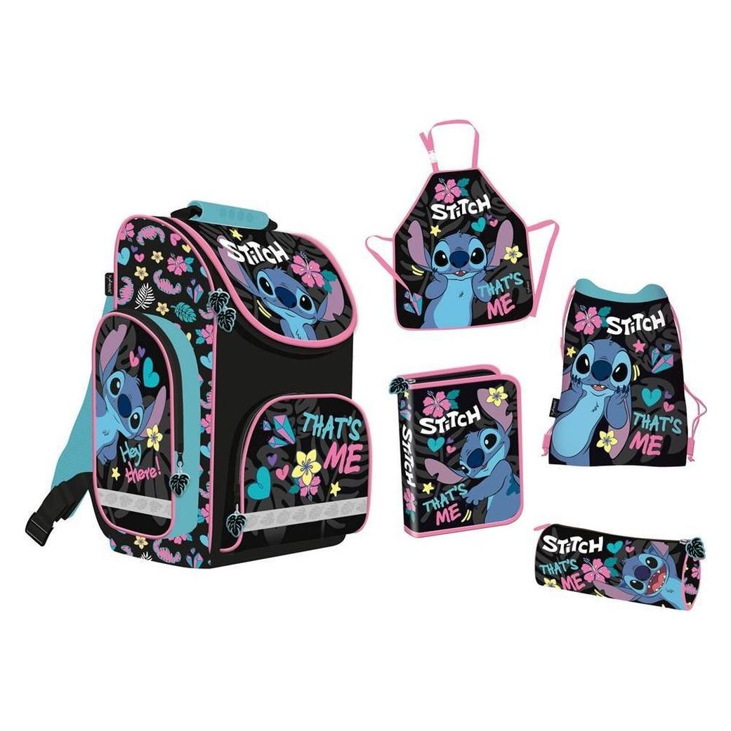Diakakis Schulranzen Set Disney Lilo & Stitch That's me 5 Teile (68345444)