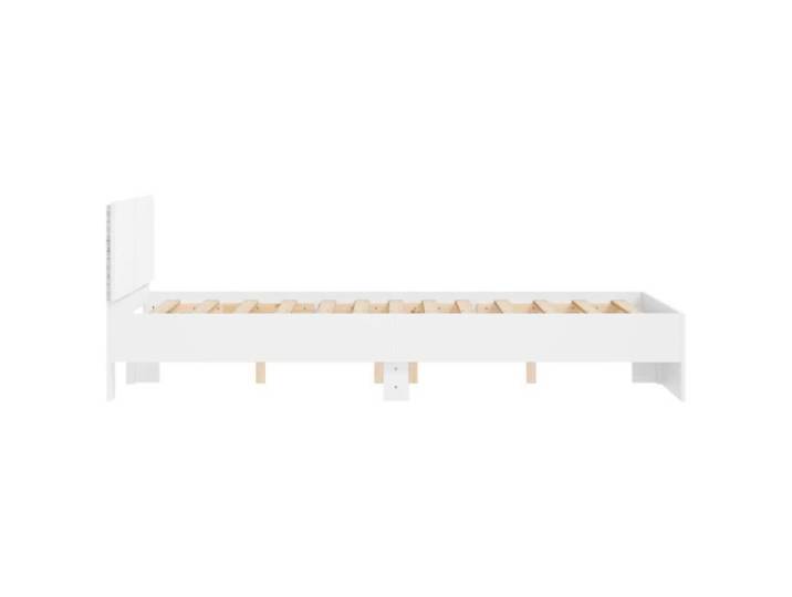 Cadre de lit - SURENHAP - DNS110276 - 135x190 cm - Bois d'ingénierie - LED RGB
