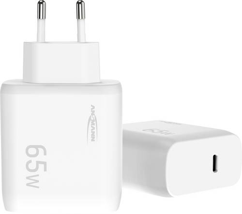 Ansmann Home Charger HC165PD USB Ladegerät 1x USB-C PPS PD Quick Charge Weiß
