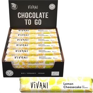 Vivani Schokoriegel Lemon Cheesecake, BIO, 720g, je 40g, 18 Riegel