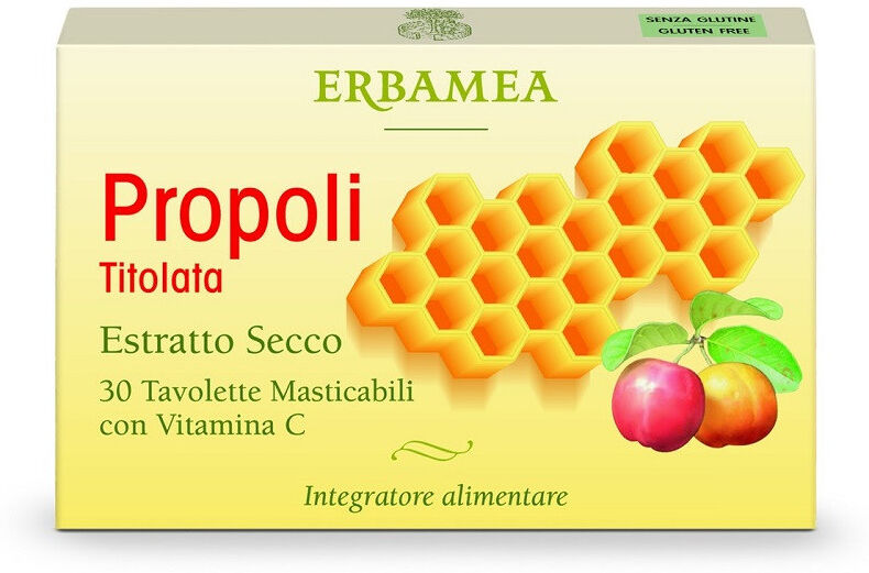 Propoli Titolata 30 Tavolette Masticabili