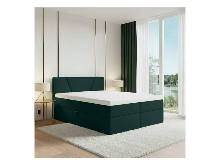 Best for Home Boxspringbett mit Stauraum, Federkernmatratze & Schaum-Topper (Boxspringbett Set, 140x200 160x200 180x200 200x200), Lieferung Wohnung und Aufbauservice, TOP Preis-Leistungs-Verhältnis