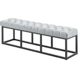 CLP Sitzbank Amun Stoff B150   Farbe: grau, Größe: 150 cm