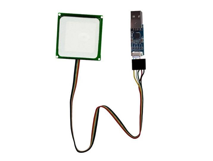 Module de lecteur RFID UHF TTL, Interface ESP32 B50B-YRM100, antenne RFID intégrée 35x40mm